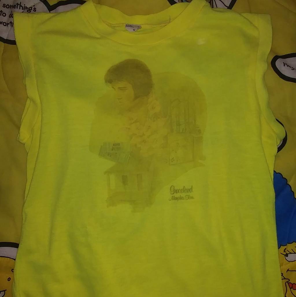 Elvis Rare Original Medium 1970s Shirt